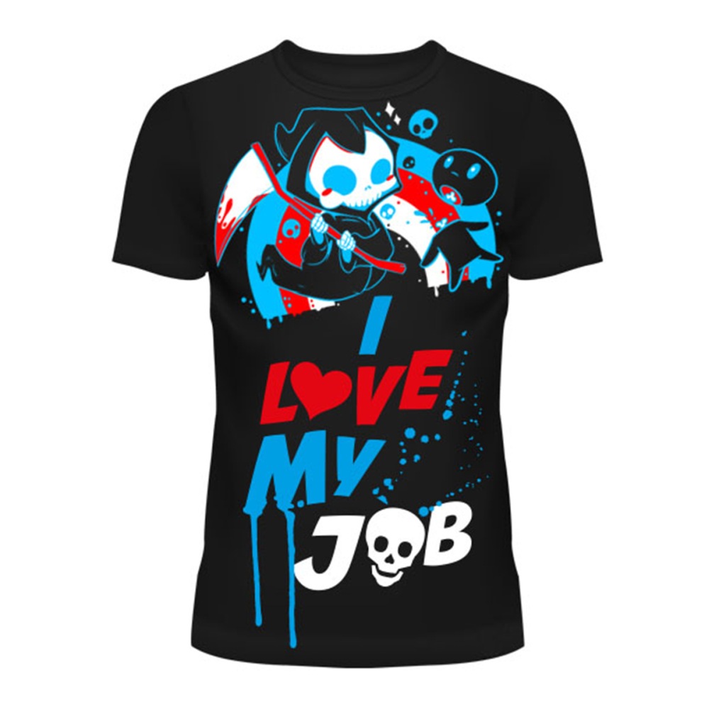 Cupcake Cult - I LOVE MY JOB Top - Noir